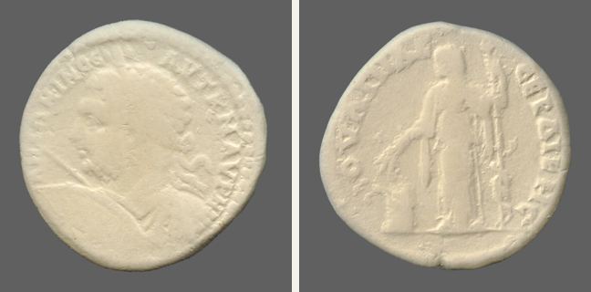 Serdika, Caracalla, 4 unit — Demeter standing left (CN type 632)