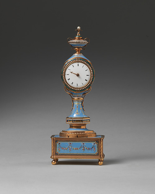 Boudoir clock, ca. 1784–91