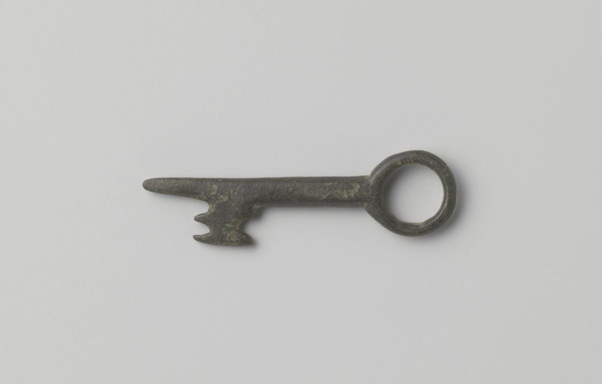 Bronze key, c. 1100 - c. 1300