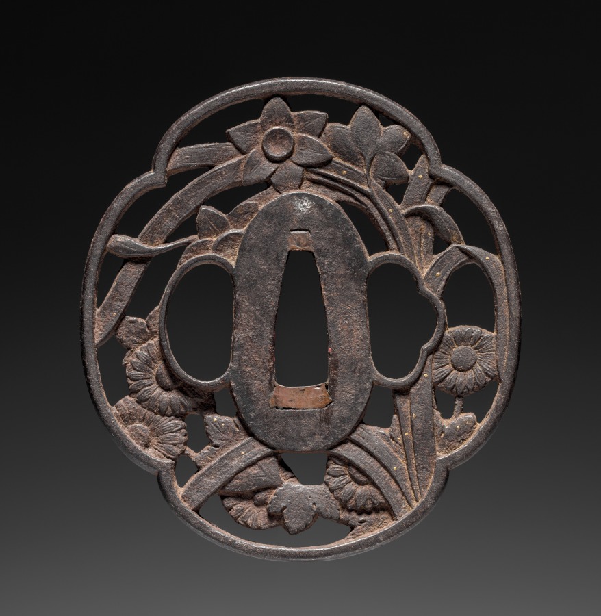 Sword Guard (Tsuba), 1615–1868 (Cleveland Museum of Art 1919.298)