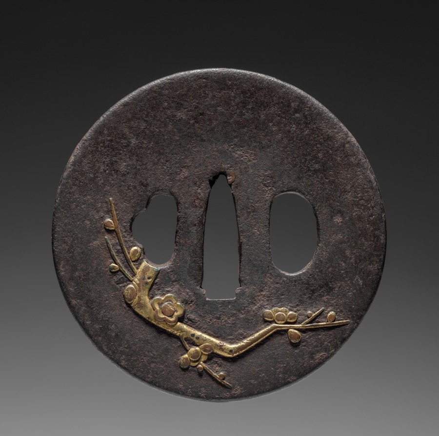 Additional museum view 2 of Sword Guard (Tsuba) (accession 1919.474).