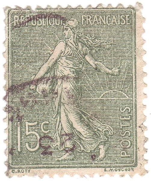 France — Semeuse (Sower) Definitive Series