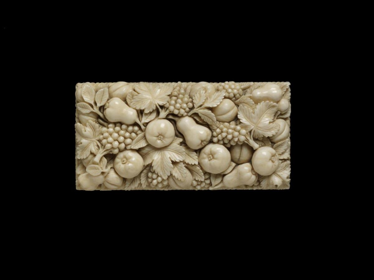 Box — Rectangular box, Dieppe, ca. 1800 - ca. 1850