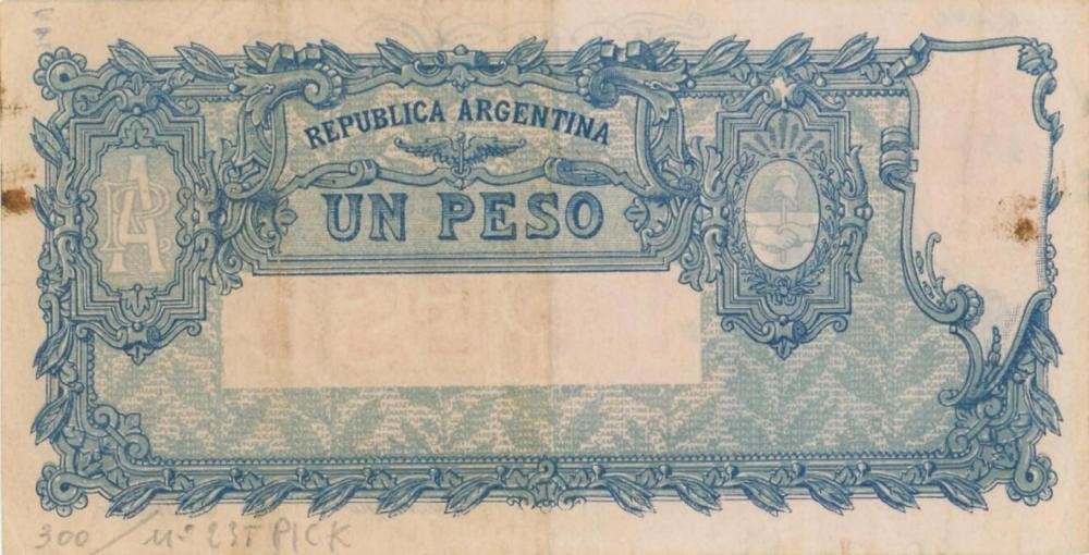 1 Peso, Argentina, 1900 (Pick 232)