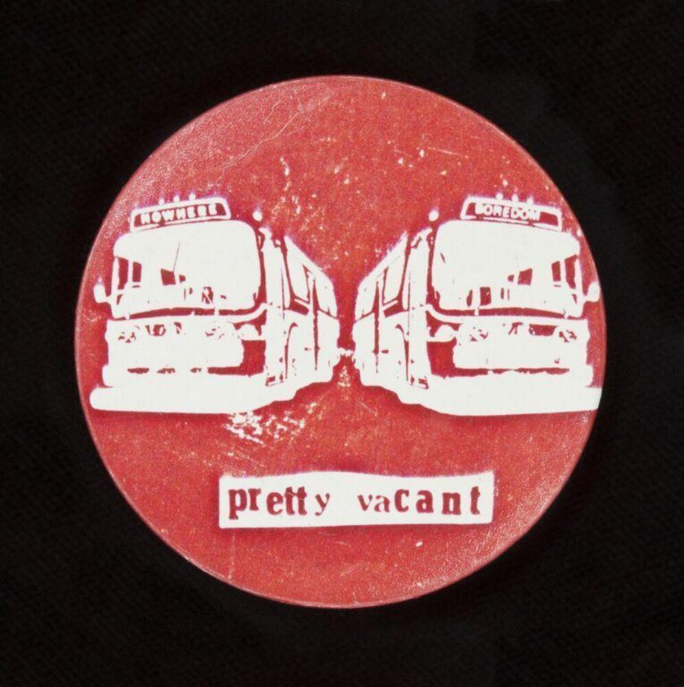 Badge — Jamie Reid archive, Reid, Jamie, London, Late 1970s