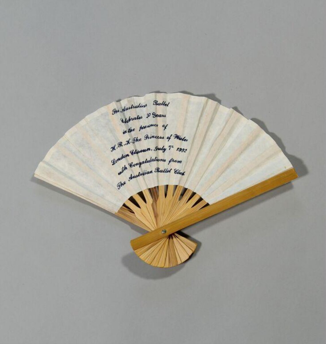 Fan — Australian Ballet Club, Australia, 1992