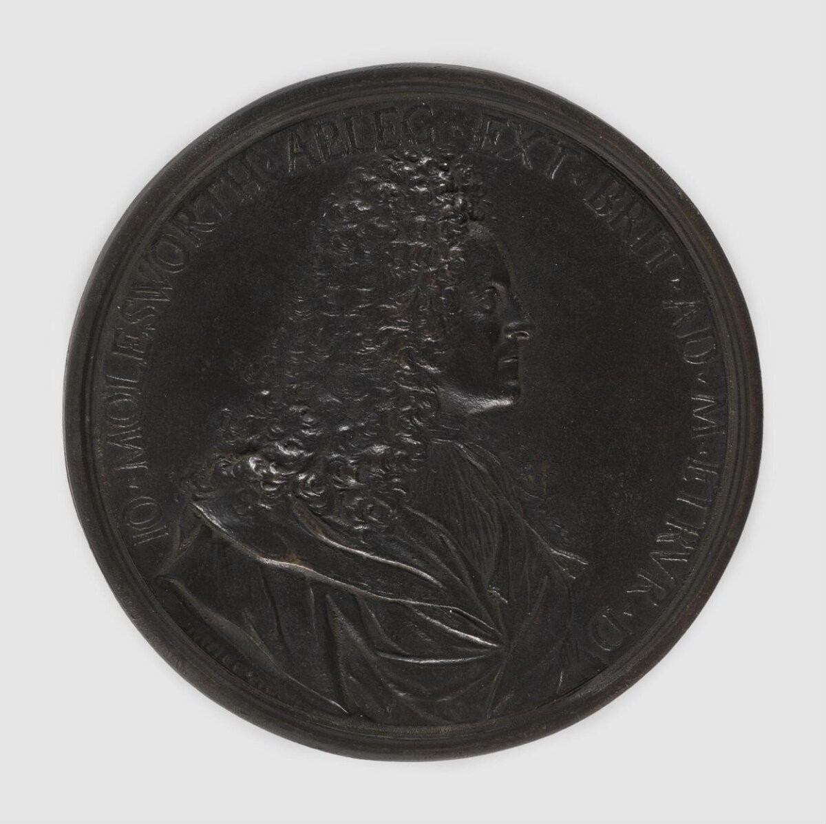 Portrait medal of John, Viscount Molesworth