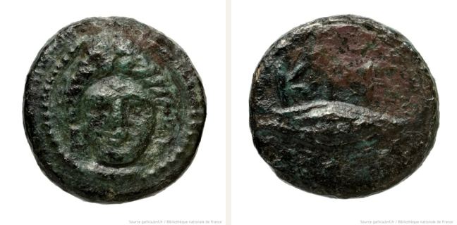 Krithote, medium denomination (bronze) — Grain (CN type 2415)