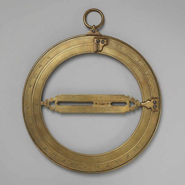 Additional museum view 3 of Universal ring sundial (accession 03.21.50).