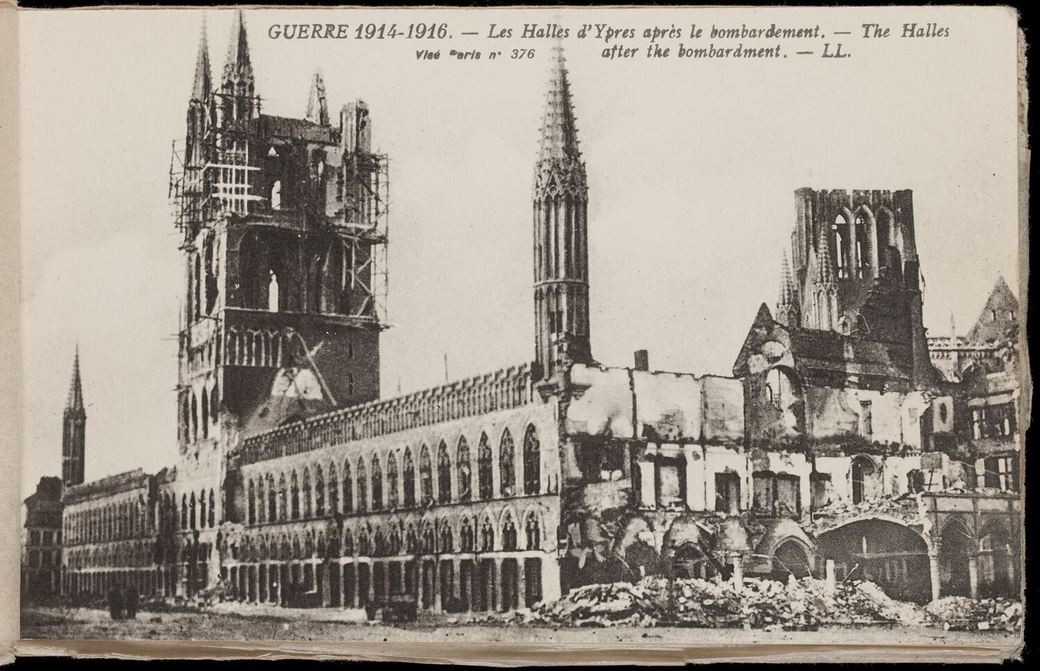 Postcard Album - Souvenir, Bataille De L'Yser, World War I, 1916