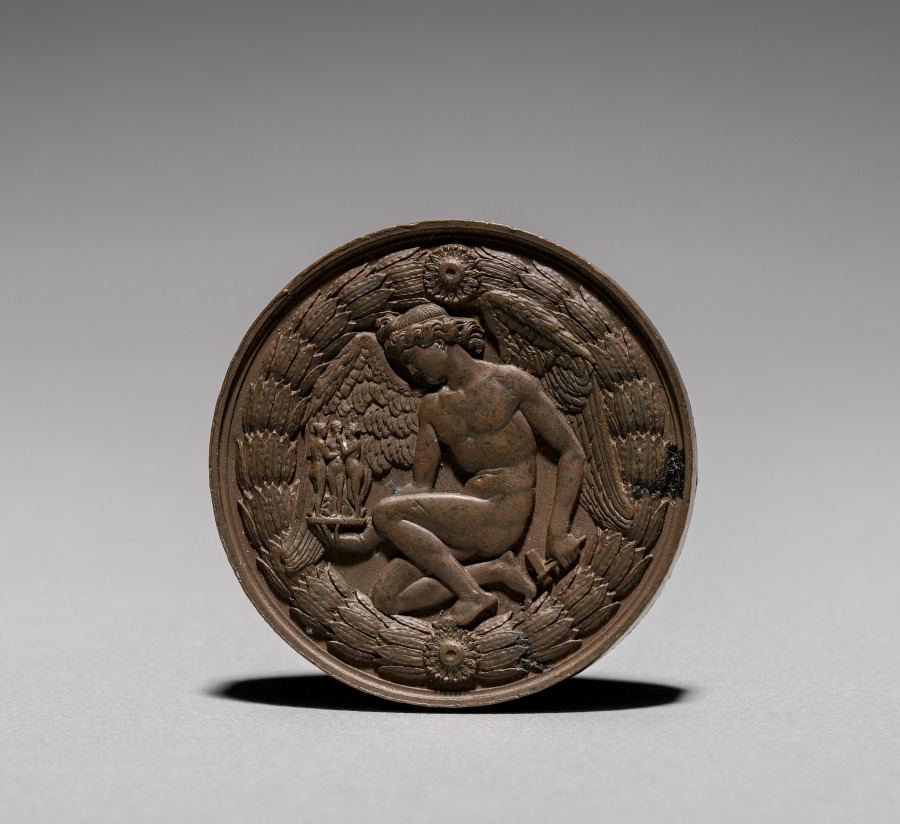 Additional museum view 2 of Medal: Albert Bertel Thorvaldsen (accession 1918.581).