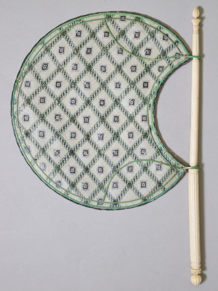 Fan — Panka (fan), Sylhet, mid-19th century