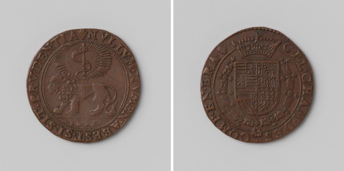 Aachen Placed Under Imperial Ban, Jetton Struck by Order of the Court of Audit of Brabant