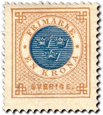 Swedish coat of arms definitive stamps