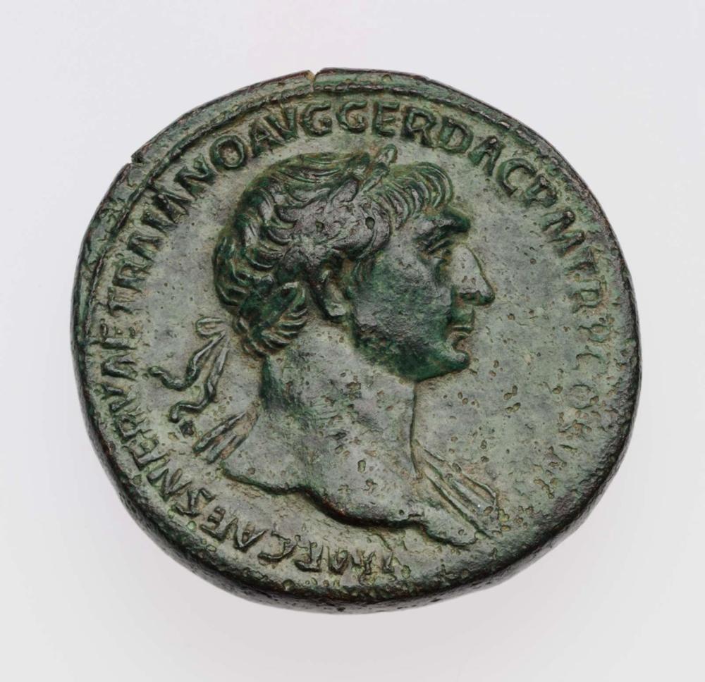 RIC II Trajan 569 (sestertius)