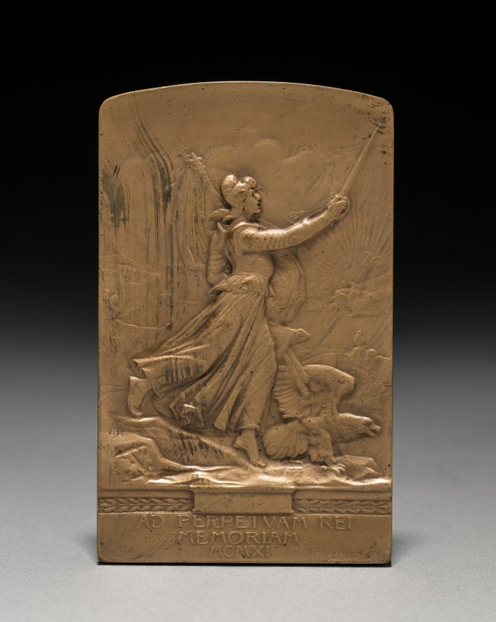 Medal: Lafayette (reverse), 1911 (Cleveland Museum of Art 1940.1229.b)