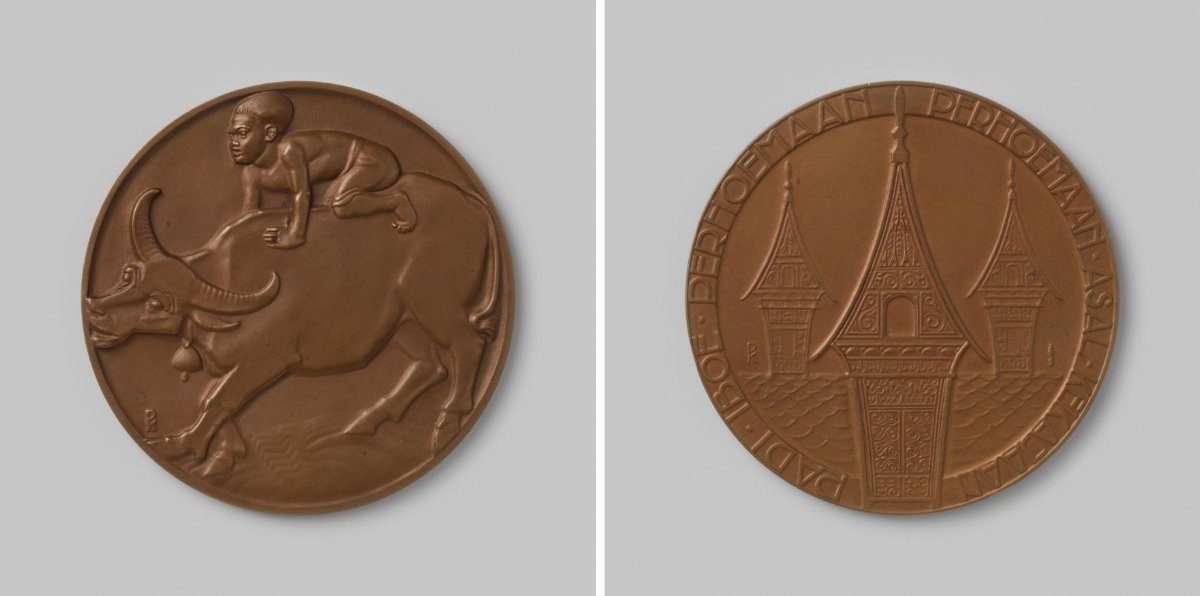 Agriculture in the Dutch East Indies (Vereniging voor Penningkunst 1933, Second Medal)