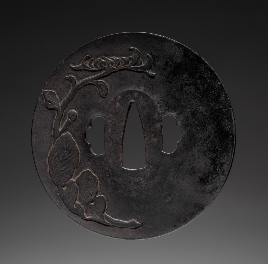 Additional museum view 2 of Sword Guard (accession 1919.509).