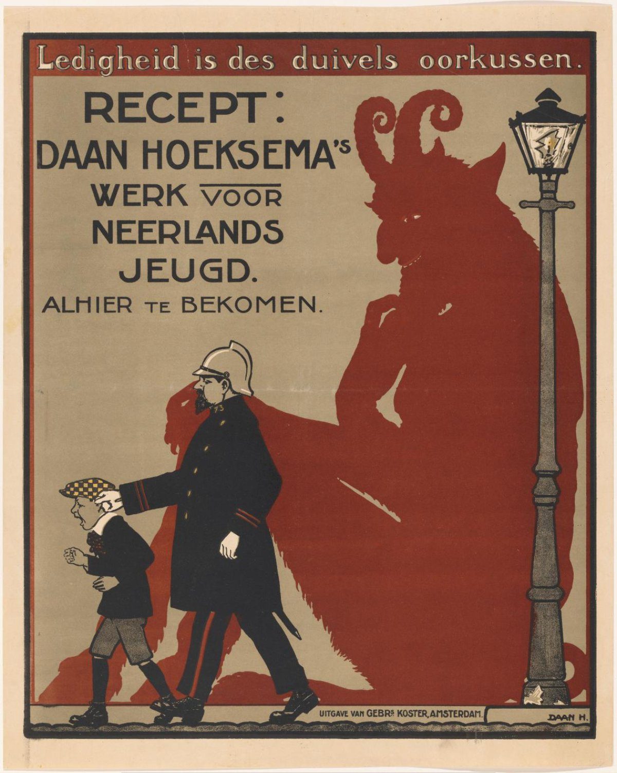 Idleness is the devil's bolster