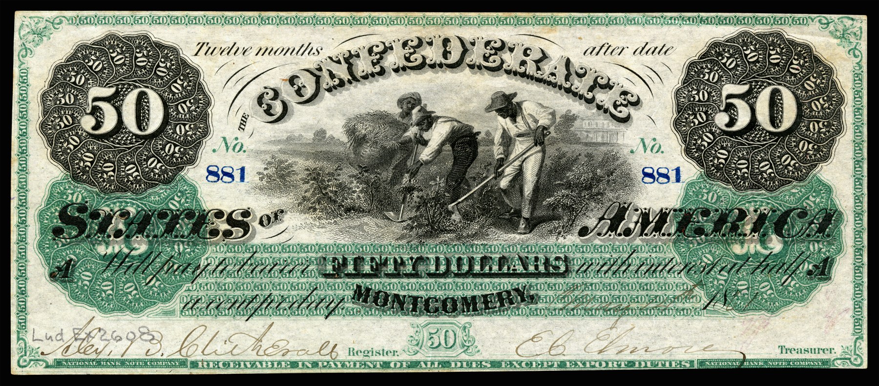 Confederate States treasury notes