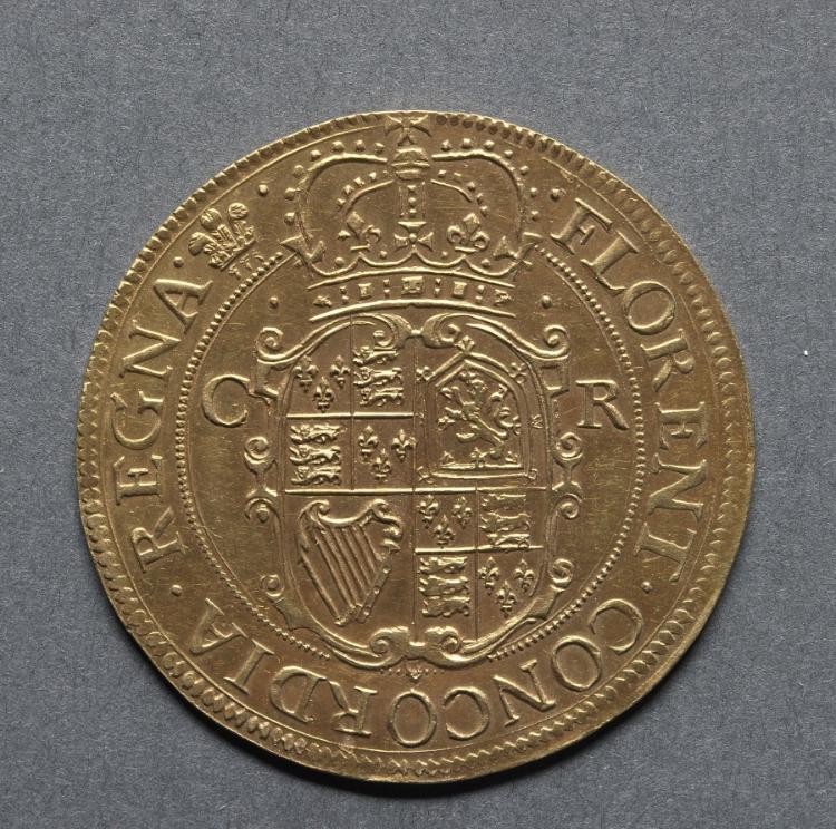 Unite: Crowned Shield (reverse), 1630–1631 (Cleveland Museum of Art 1969.193.b)