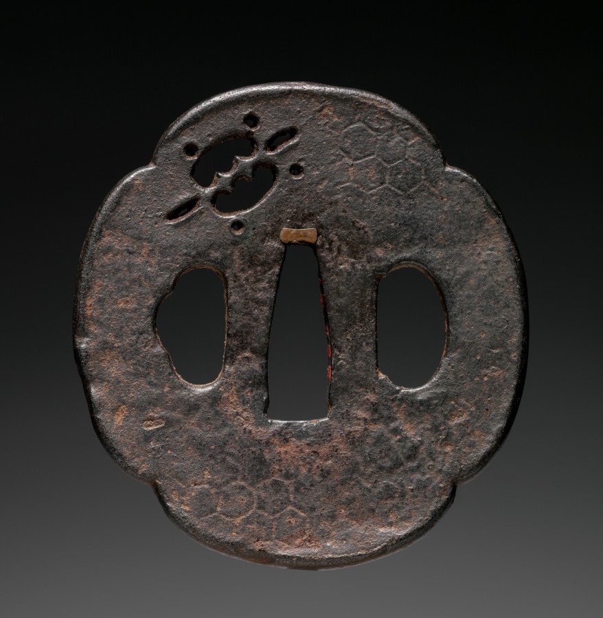 Additional museum view 2 of Sword Guard (accession 1919.255).