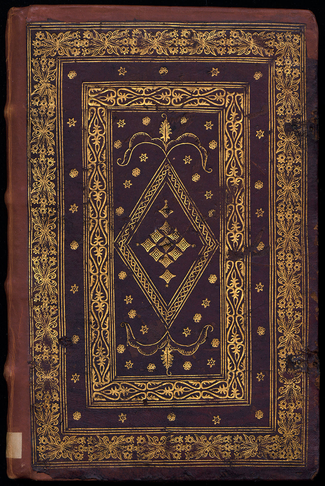Binding of the manuscript Marciani Capellae de nuptiis philologiae et Mercurii libri II ...
