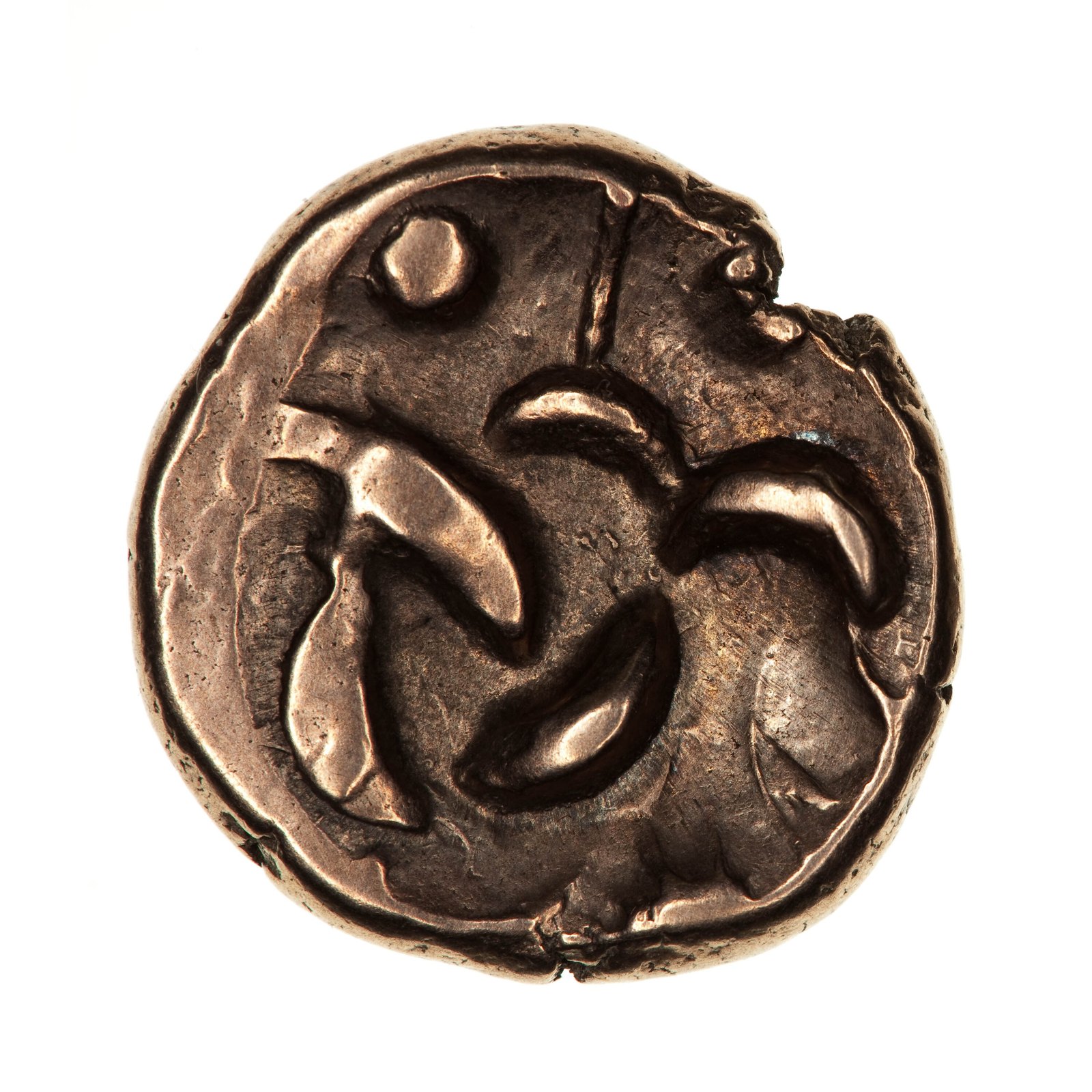 Stater, Corieltauvi, Ancient Britain, 50 BC - 25 AD — museum object NU 29