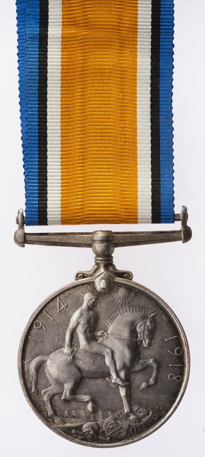 Medal, British War Medal, Great Britain, 1919 — museum object NU 44423
