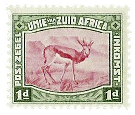 South African bilingual definitive stamps