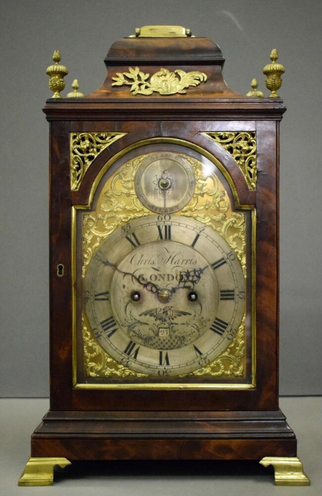 Bracket clock, Harris (Christopher), London, ca. 1740