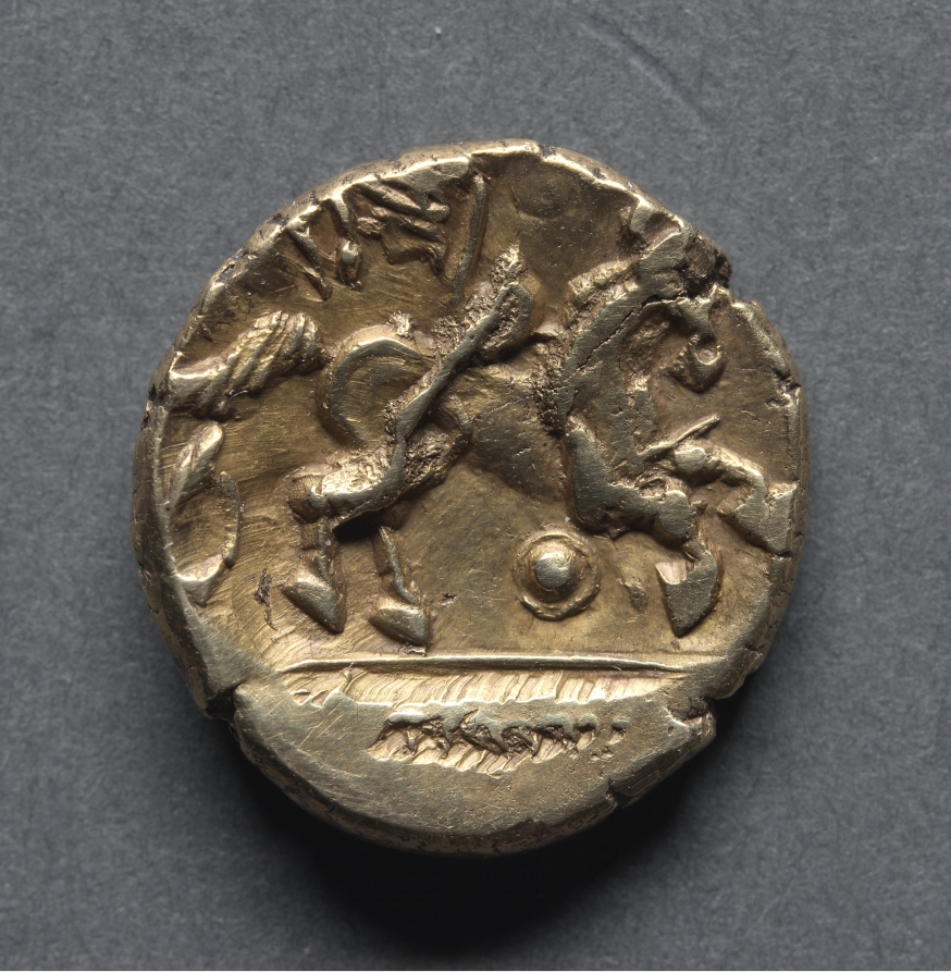Stater: Horse and Wing Motif (reverse), c. 60–20 BCE (Cleveland Museum of Art 1969.149.b)