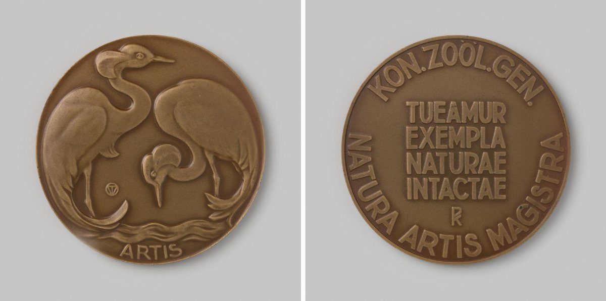 Artis (Vereniging voor Penningkunst 1930, first medal)