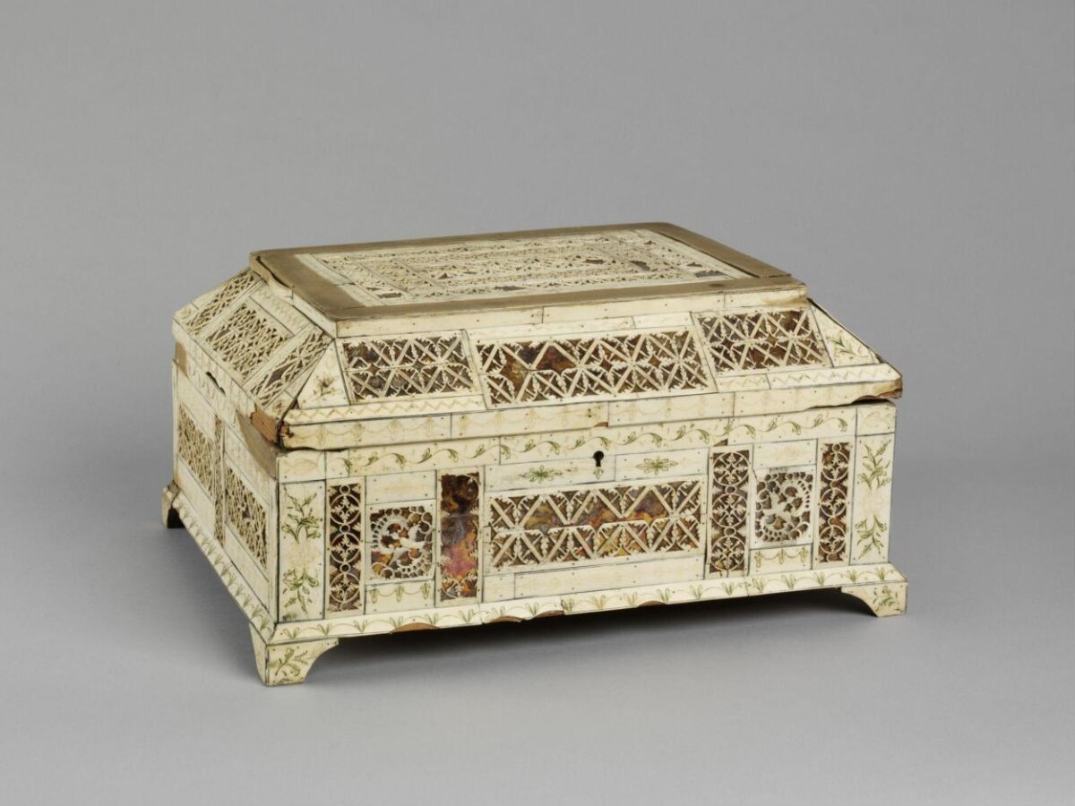 Box — Box and cover, Britain, ca. 1797 - ca. 1815