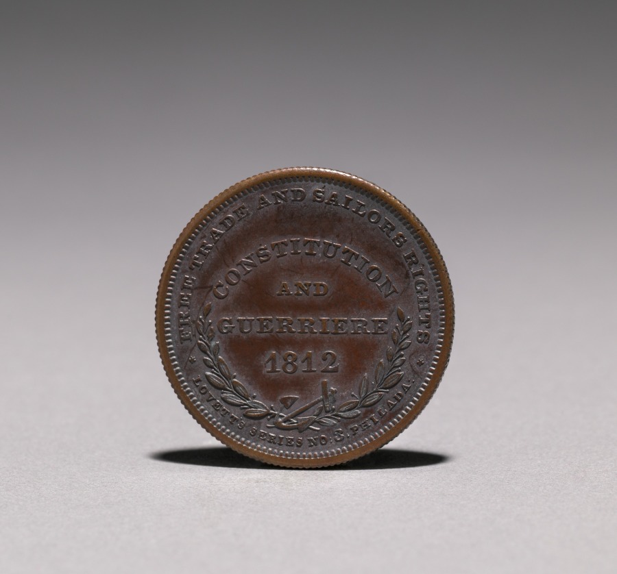 Medal: Constitution and Guerriere, 1812 (Cleveland Museum of Art 1916.1877)