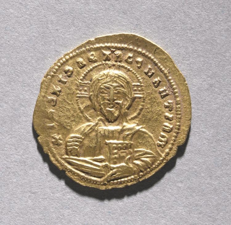Nomisma with  John I Zimisces (obverse), 969–976 (Cleveland Museum of Art 1968.61.a)