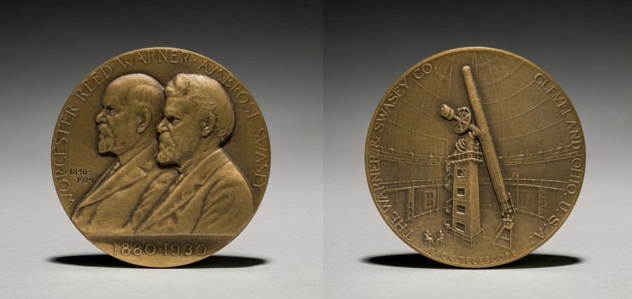 Medal: In Commemoration of the Fiftieth Anniversary - The Warner and Swasey Company, 1930 (Cleveland Museum of Art 1930.299)