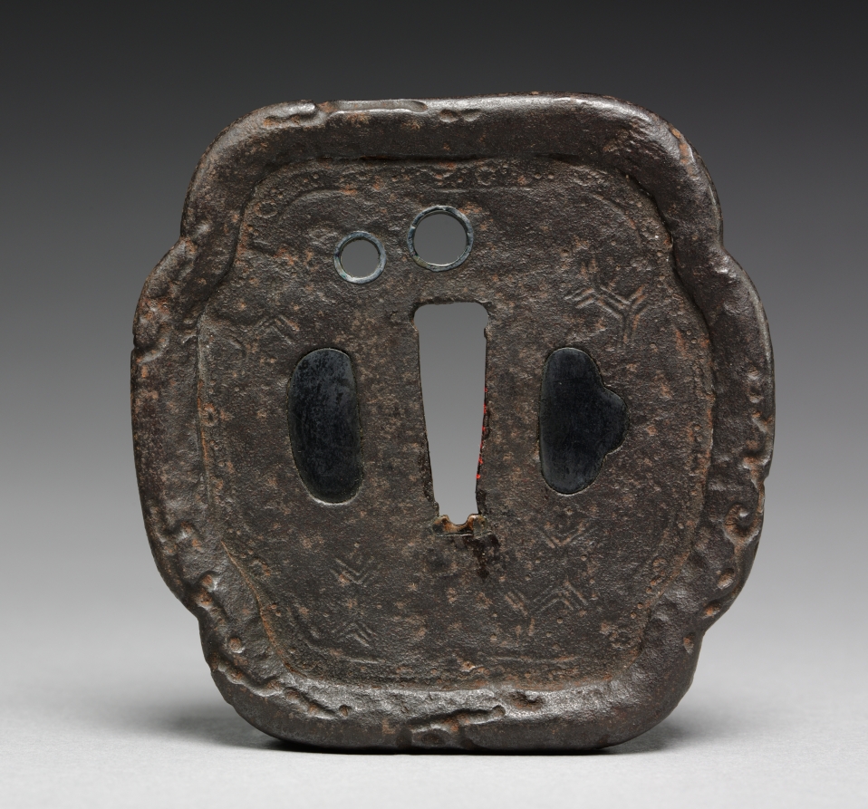 Additional museum view 3 of Sword Guard (accession 1919.457).