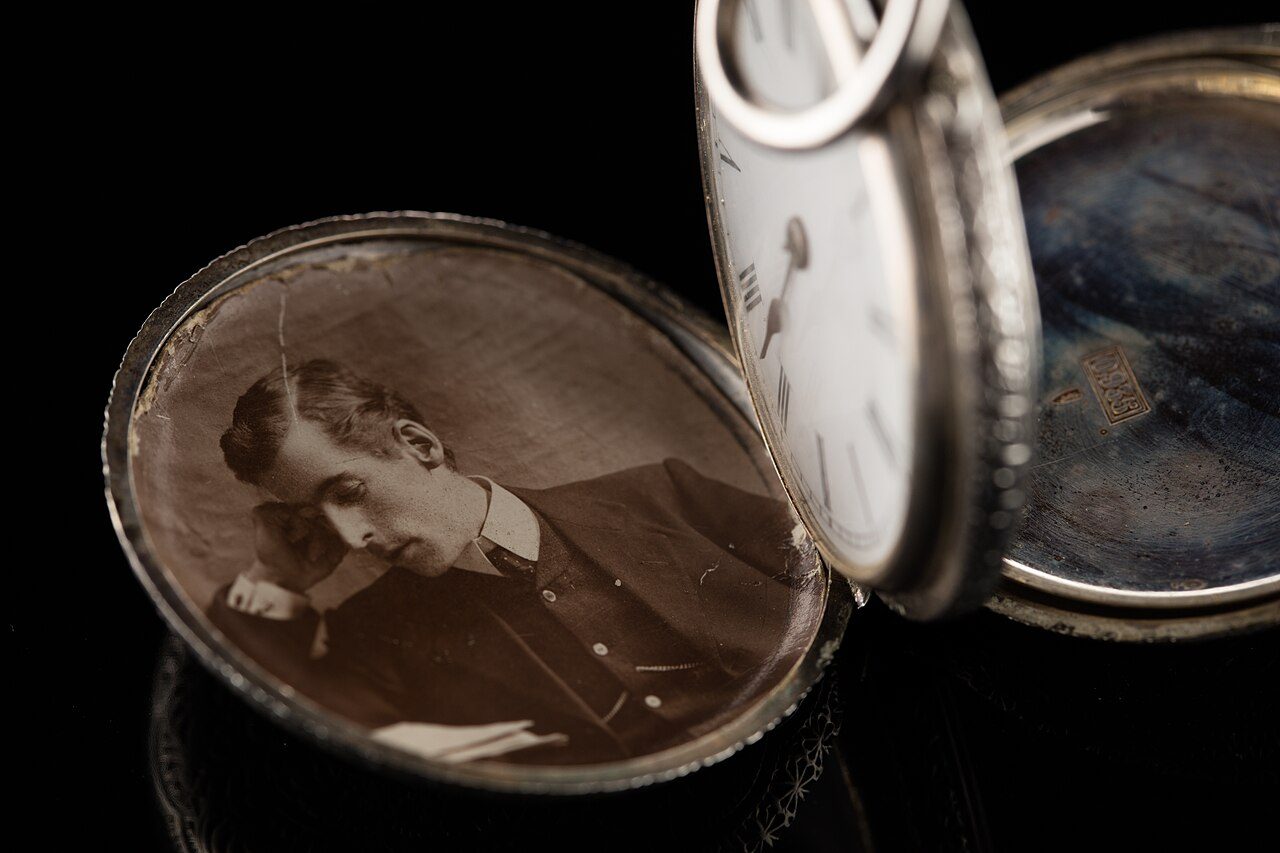 Silver pair case verge pocket watch