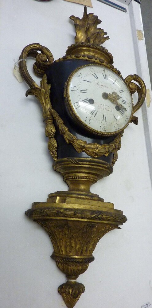 Bracket clock, Pierre Seigneuret, France, 1750-1800