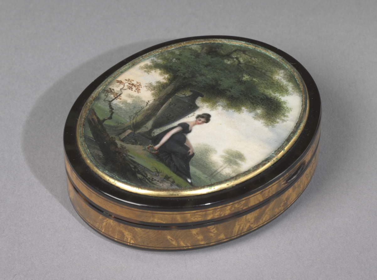 Snuff Box with Figures, late 18th century (Cleveland Museum of Art 1916.599)