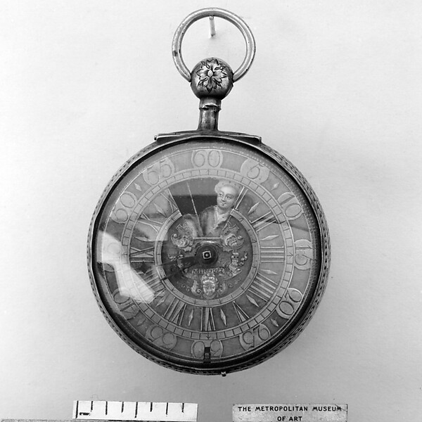 Additional museum view 3 of Watch with revolving portraits (accession 83.1.74).