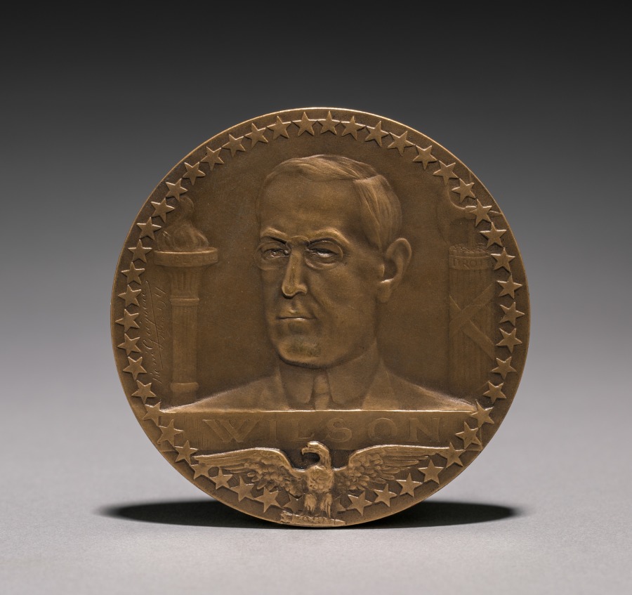 Medal (obverse), 1914–1918 (Cleveland Museum of Art 1919.92.a)
