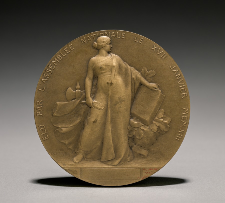 Poincarè Medal (reverse), 1900s (Cleveland Museum of Art 1923.435.b)
