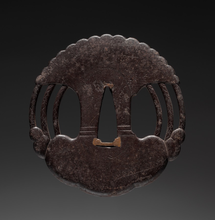Additional museum view 2 of Sword Guard (accession 1919.450).