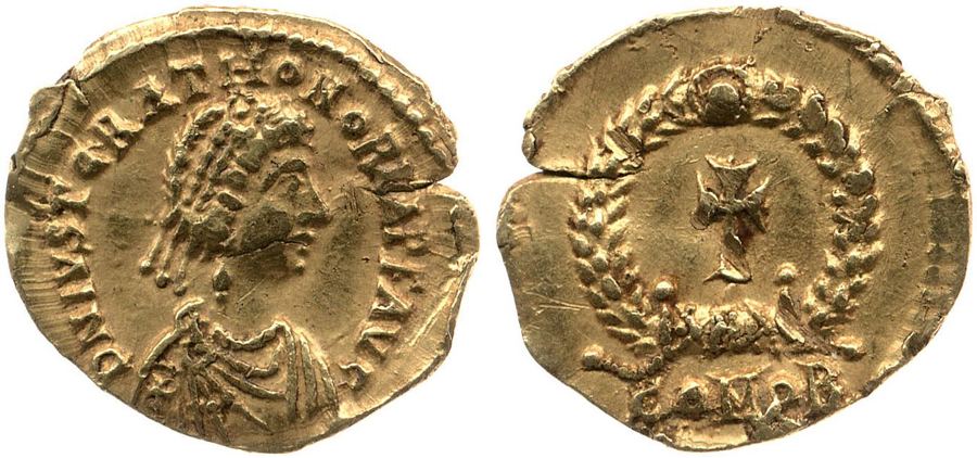 RIC X Valentinian III 2068