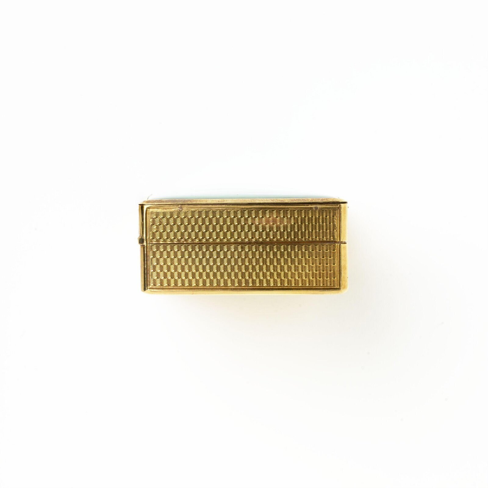 Snuff box, micromosaic, gold, London, 1828-1829 — museum object LOAN:GILBERT.479-2008