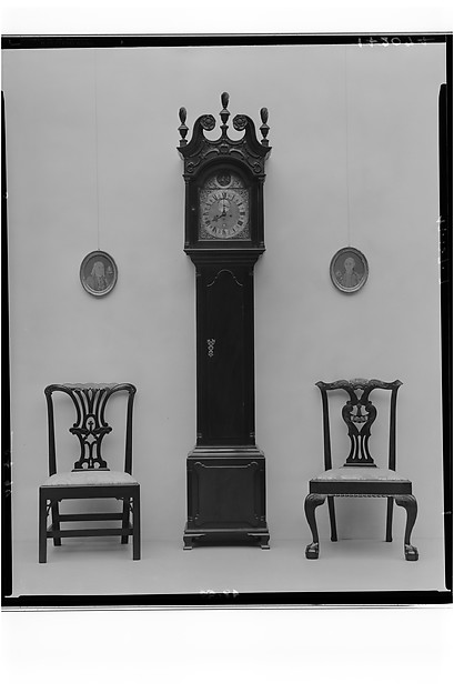 Additional museum view 4 of Tall Clock (accession 48.99).