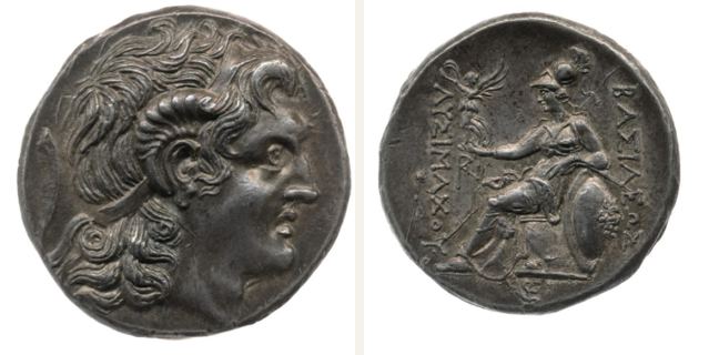 Ainos, Lysimachos, tetradrachm — Athena seated left (CN type 12207)