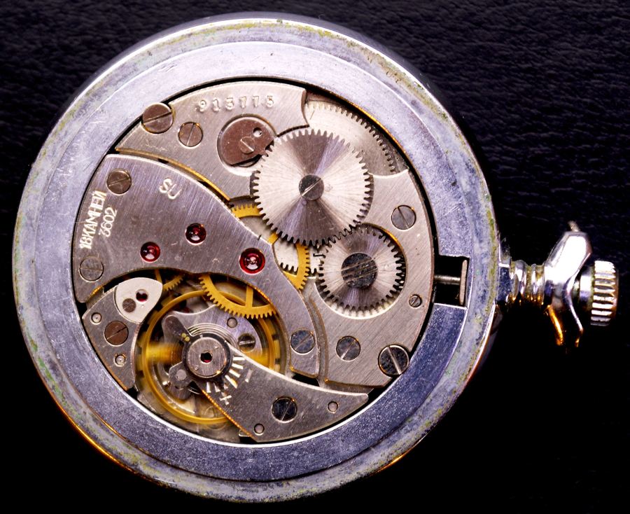 Pocket watch Molnija. Made in the USSR.